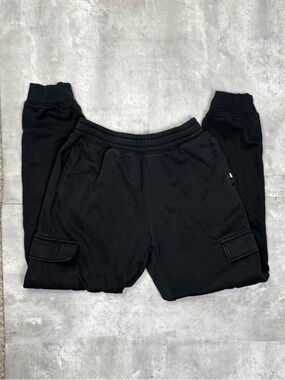 New Balance Joggers Youth XL (18/20) Black Cargo Sweatpants Boys Athletic Pants